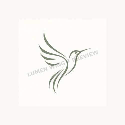 Peace Hummingbird Clean Mark preview